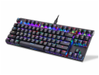 Mechanická herní klávesnice Motospeed CK101 RGB (černá)