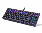 Mechanická herní klávesnice Motospeed CK101 RGB (černá)