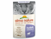 Almo Nature Functional sensitive with fish - vlhké krmivo pro dospělé kočky s problémy citlivosti a přecitlivělosti střev - 70 g