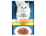 PURINA Gourmet Perle with Chicken - mokré krmivo pro kočky - 85g