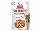 BRIT Care Cat Sterilized Hearty Duck Pouch - vlhké krmivo...