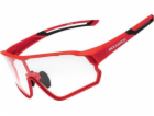 Rockbros bicycle glasses, photochromic 10135R (red)