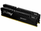 Kingston FURY Beast/DDR5/64GB/6000MHz/CL30/2x32GB/Black