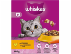 WHISKAS with delicious chicken - suché krmivo pro kočky -...