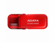 ADATA Flash Disk 64GB UV240, USB 2.0, červená