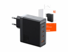 Nástěnná nabíječka McDodo GAN 3xUSB-C + USB, 100 W (černá)