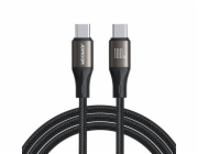 Kabel Joyroom Light-Speed USB-C na USB-C SA25-CC5 , 100 W , 2 m (černý)