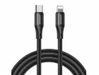 Kabel Type-C Lightning 20W 1m Joyroom S-1024N1-PD (černý)