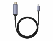 Adaptér Baseus USB-C na HDMI s vysokým rozlišením 1,5 m (černý)