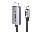 Lention Kabel USB-C na 4K60Hz HDMI, 3 m (šedý)