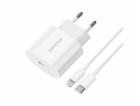 Nabíječka USB-C 20W Essager s kabelem USB-C na Lightning ...