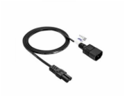 Akyga kabel prodlužovací napájecí k PC, 250V, IEC C7 / C14, 1,5m