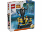 LEGO 75582 Minions Gru and the Minions vyrobené z LEGO ko...