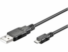 goobay kabel USB 2.0, zástrčka USB-A > zástrčka Micro-USB