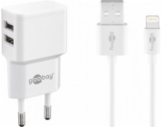 goobay Apple Lightning Dual nabíjecí sada 2,4A, nabíječka