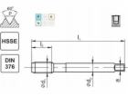 Ventilátor TAP M16 DIN-376C L40 LH (6H) HSSE 800 - D2-591...