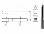 Fanar ZÁVIT M 7 NGMM/1 DIN-352D (6H) HSS