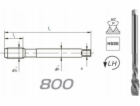 Fanar THREAD M12 DIN-376C L40 LH (6H) HSSE 800