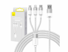 Kabel 3v1 USB Baseus řady StarSpeed, USB-C + micro + Ligh...