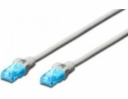 DIGITUS CAT 5e U-UTP patch kabel PVC AWG 26/7 délka 15m barva bílá