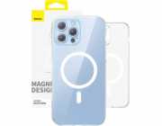 Magnetické pouzdro na telefon pro iP 13 PRO Baseus OS-Lucent Series (čiré)