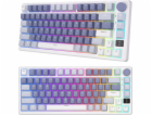 Bezdrátová mechanická klávesnice Royal Kludge RKM75 RGB, ...