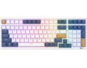 Mechanická klávesnice Royal Kludge RK98 RGB, červený spínač (modrý)