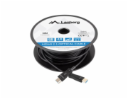 LANBERG HDMI KABEL LANBERG HDMI KABEL M/M V2.1 10M OPTICKÝ AOC ČERNÝ