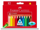 Vosková pastelka Faber-Castell Jumbo trojúhelníková, pouz...