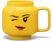  LEGO keramický hrnek Winking Girl, velký