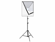 Studiová sada Puluz softbox 50x70cm, stativ, LED žárovka 1 ks PU5070EU