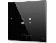 GRENTON SMART PANEL/ 4 DOTYKOVÁ OBLAST/ OLED DISPLEJ/ TF-BUS/ ČERNÉ SKLO PŘEDNÍ