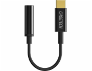 Adapter Choetech AUX003 USB-C to 3.5mm Audio Jack Adapter (black)