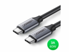 UGREEN USB-C Male to Type C Male Cable  1.5m Gray