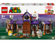 Stavebnice strašidelného domu LEGO 71436 Super Mario King Buu Huus