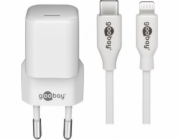 goobay Lightning/USB-C PD nabíjecí sada Nano 20 wattů, nabíječka