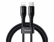 Kabel USB-C na lightning Mcdodo CA-5630, 36W, 0,2 m (černý)