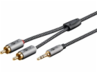 audio adaptérový kabel goobay Plus AUX 3,5mm jack > stere...