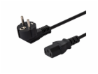 SAVIO CL-182 Napájecí kabel CEE 7/7 (E/F) – IEC C13 10m