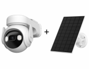 Imou by Dahua kit IP kamera Cell PT 4G + solární panel/ PTZ/ 3Mpix/ IP66/ obj. 3,6mm/ 8x dig. zoom/ H.265/ IR až 20m/ CZ