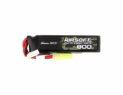 Gens Ace Lipo 800MAH 11.1V 25C 3S1P Airsoft Gun Lipo baterie s mini Tamiya konektorem