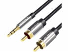 Cable Audio 3.5mm to 2x RCA Vention BCFBI 3m Black