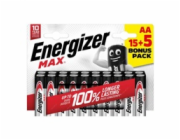 Energizer MAX - Tužka AA/15+5 zdarma