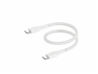 Belkin BOOST CHARGE braided Cab. USB-C/USB-C 15cm wh.CAB0...