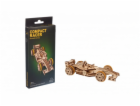 Ugears 3D dřevěné mechanické puzzle Compact Racer