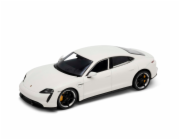 Welly Porsche Taycan Turbo S 1:24 krémový