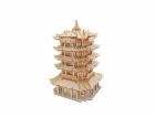 Woodcraft Dřevěné 3D puzzle Yellow Crane Tower