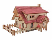 Woodcraft Dřevěné 3D puzzle Ranč