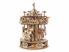 Ugears 3D dřevěné mechanické puzzle Kolotoč