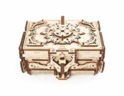 Ugears 3D dřevěné mechanické puzzle Starožitná šperkovnice